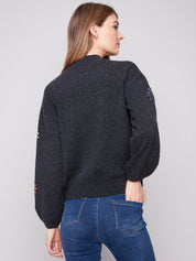 Chandail Tricot Fleurs