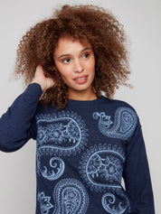 Chandail Tricot Paisley