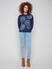 Chandail Tricot Paisley
