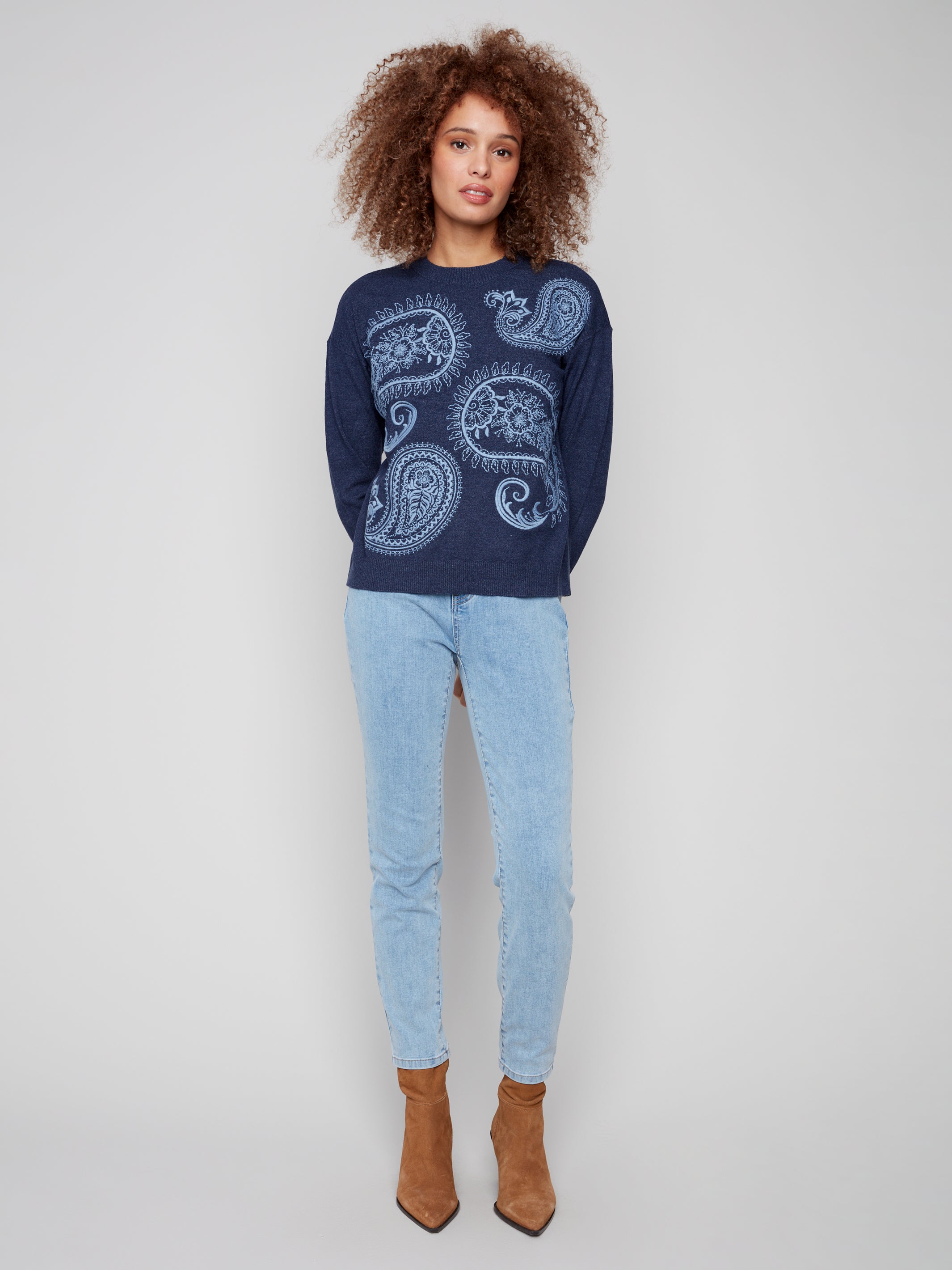 Chandail Tricot Paisley