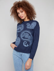Chandail Tricot Paisley