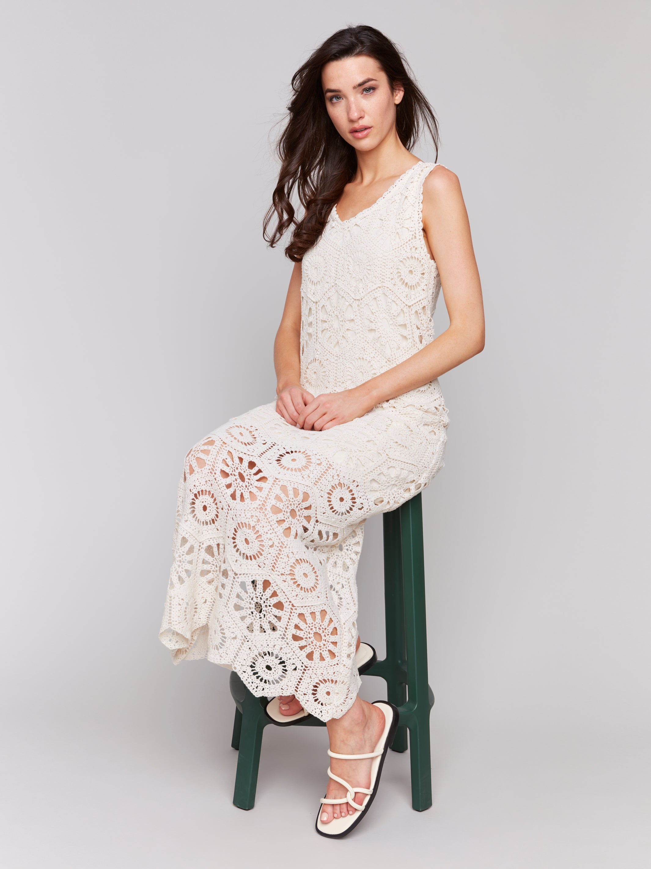 Robe Longue Crochet