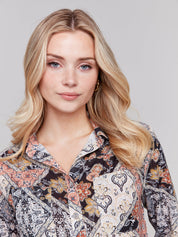 Blouse Imprimée Paisley