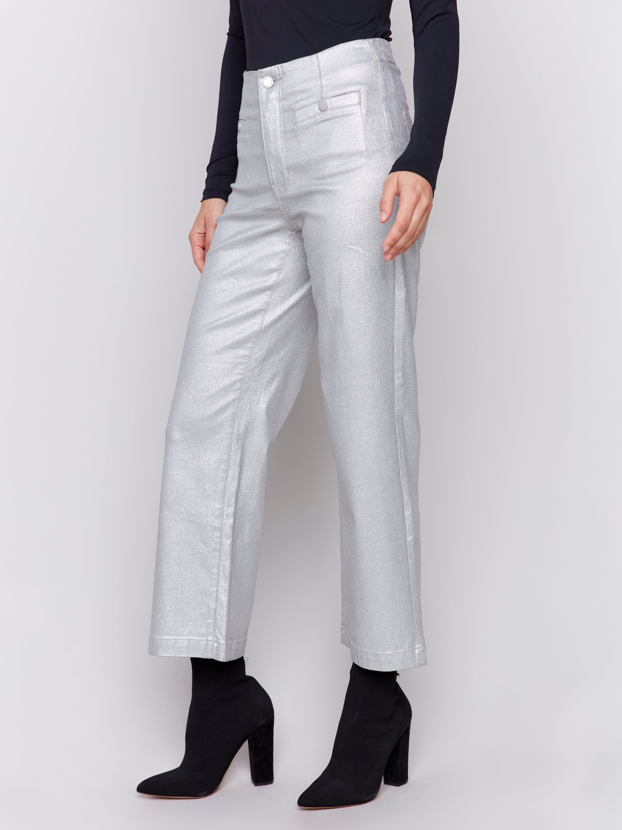 Pantalon Jambe Évasée