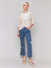 Jeans  Crocheté