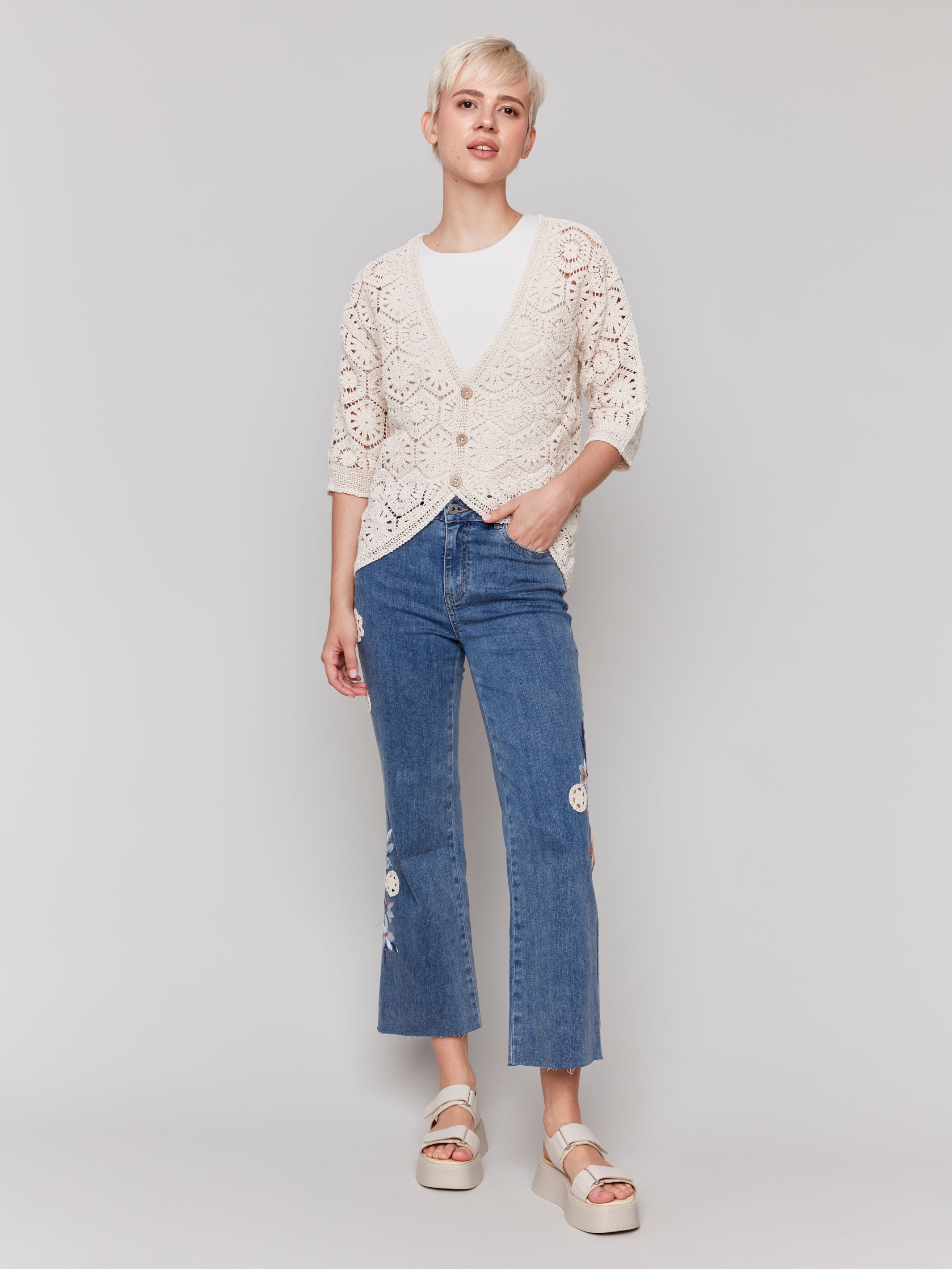 Jeans  Crocheté