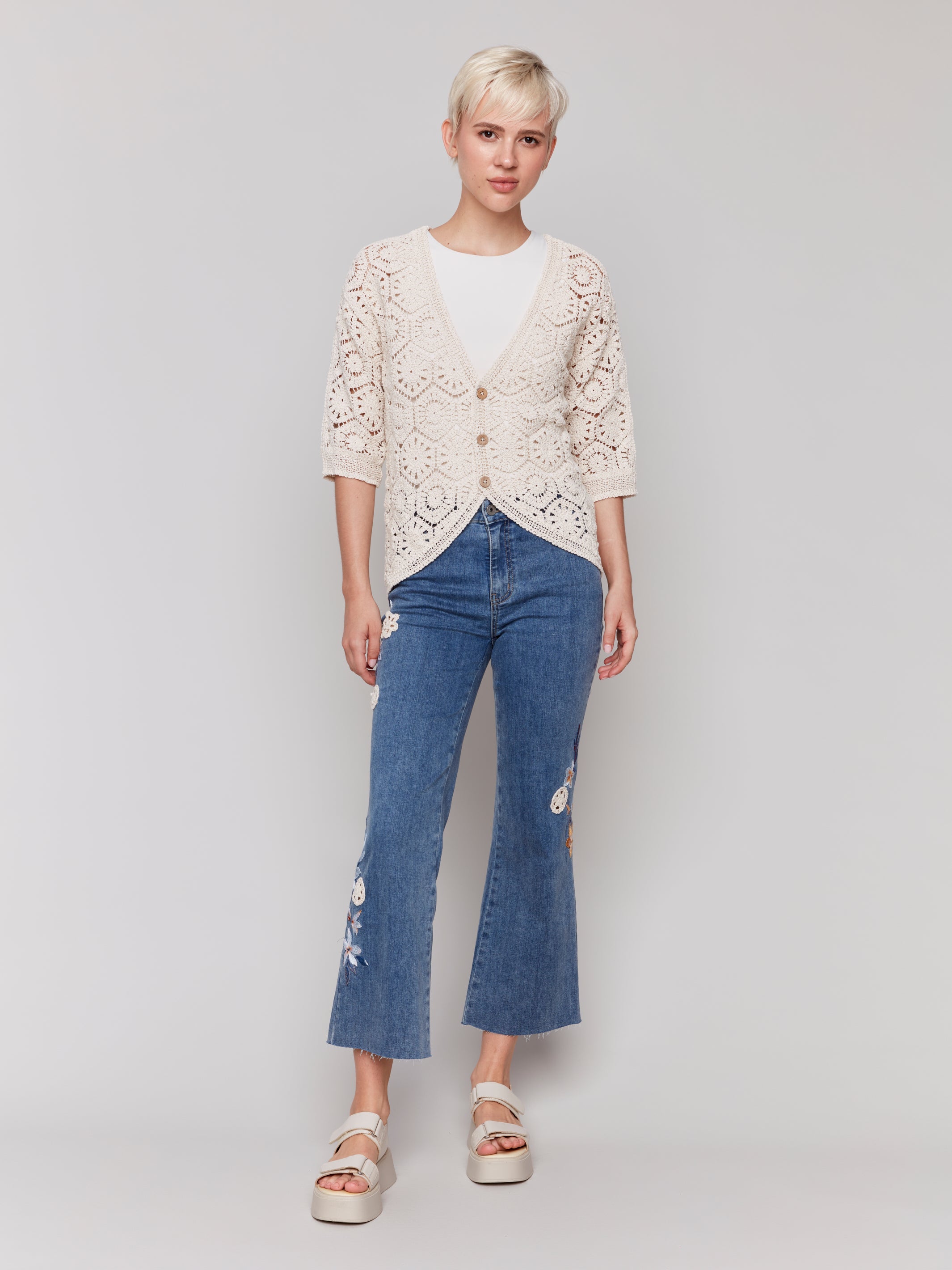 Jeans  Crocheté
