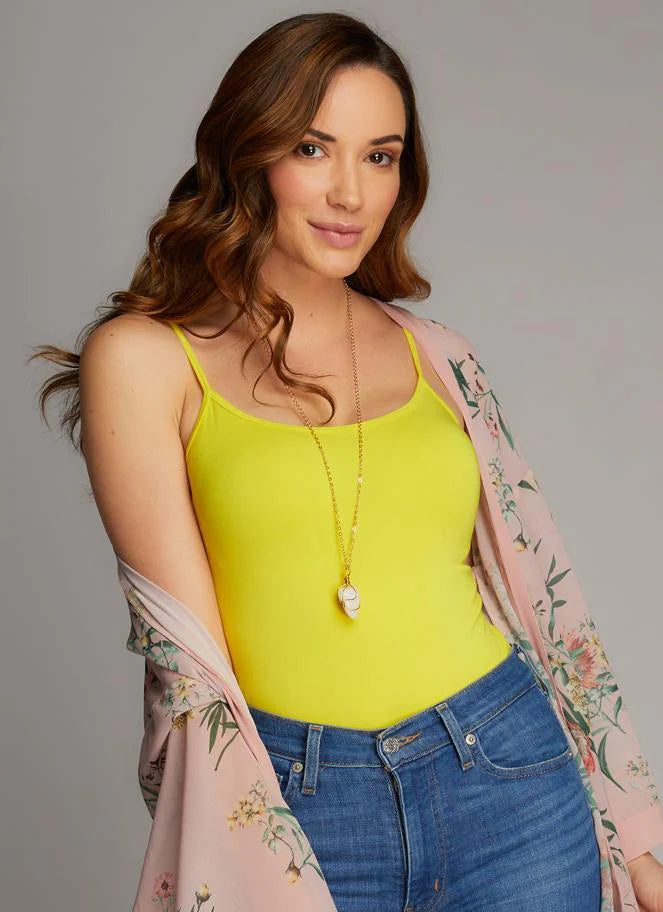 Camisole Longue Spaghetti