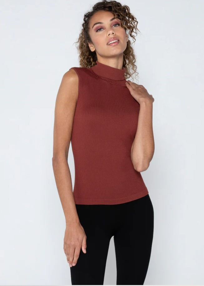 Col Roulé Sans Manche