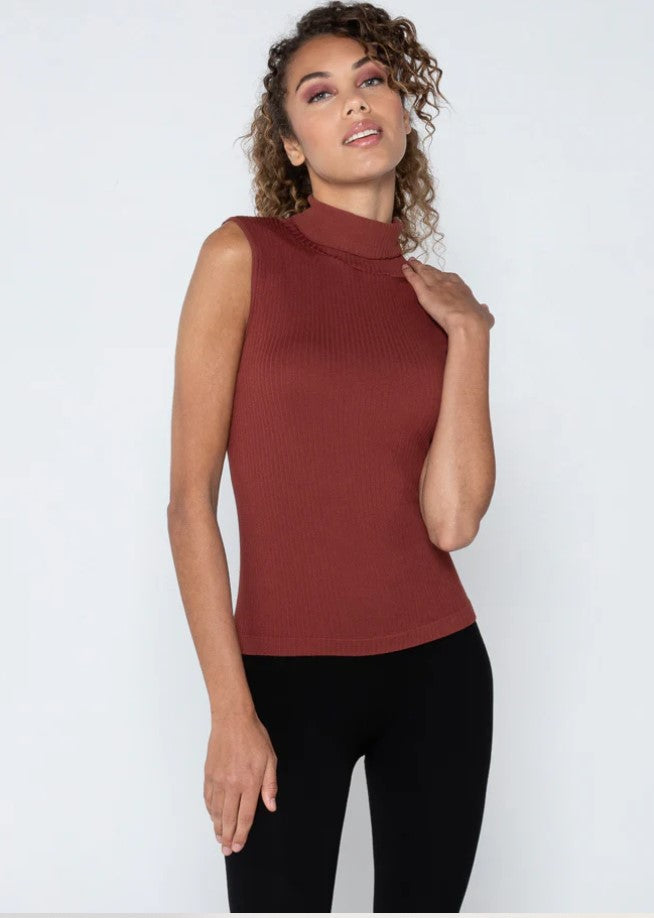 Col Roulé Sans Manche