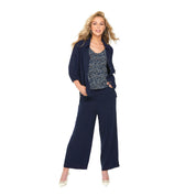 Pantalon Large Denim Fluide