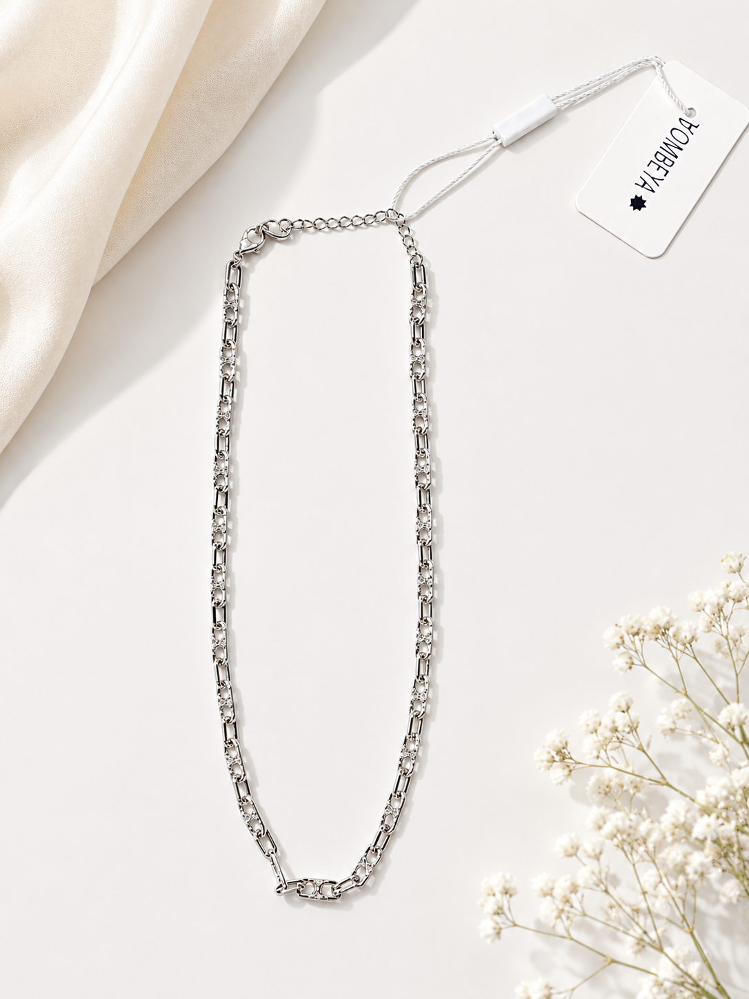 Chaine Courte Argent