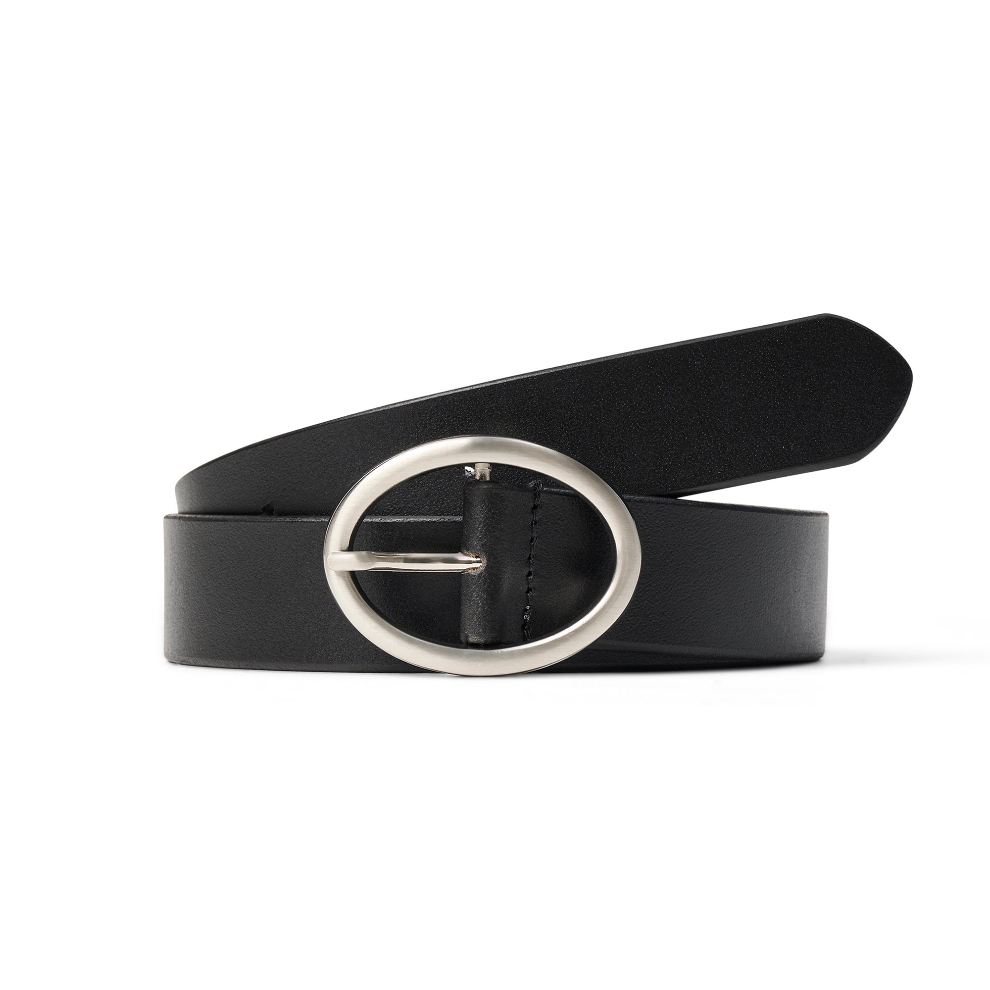 Ceinture en Cuir Boucle Ovale