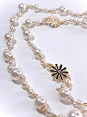 Collier Perles et Fleurs