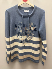 Chandail Tricot Léger avec Coeurs