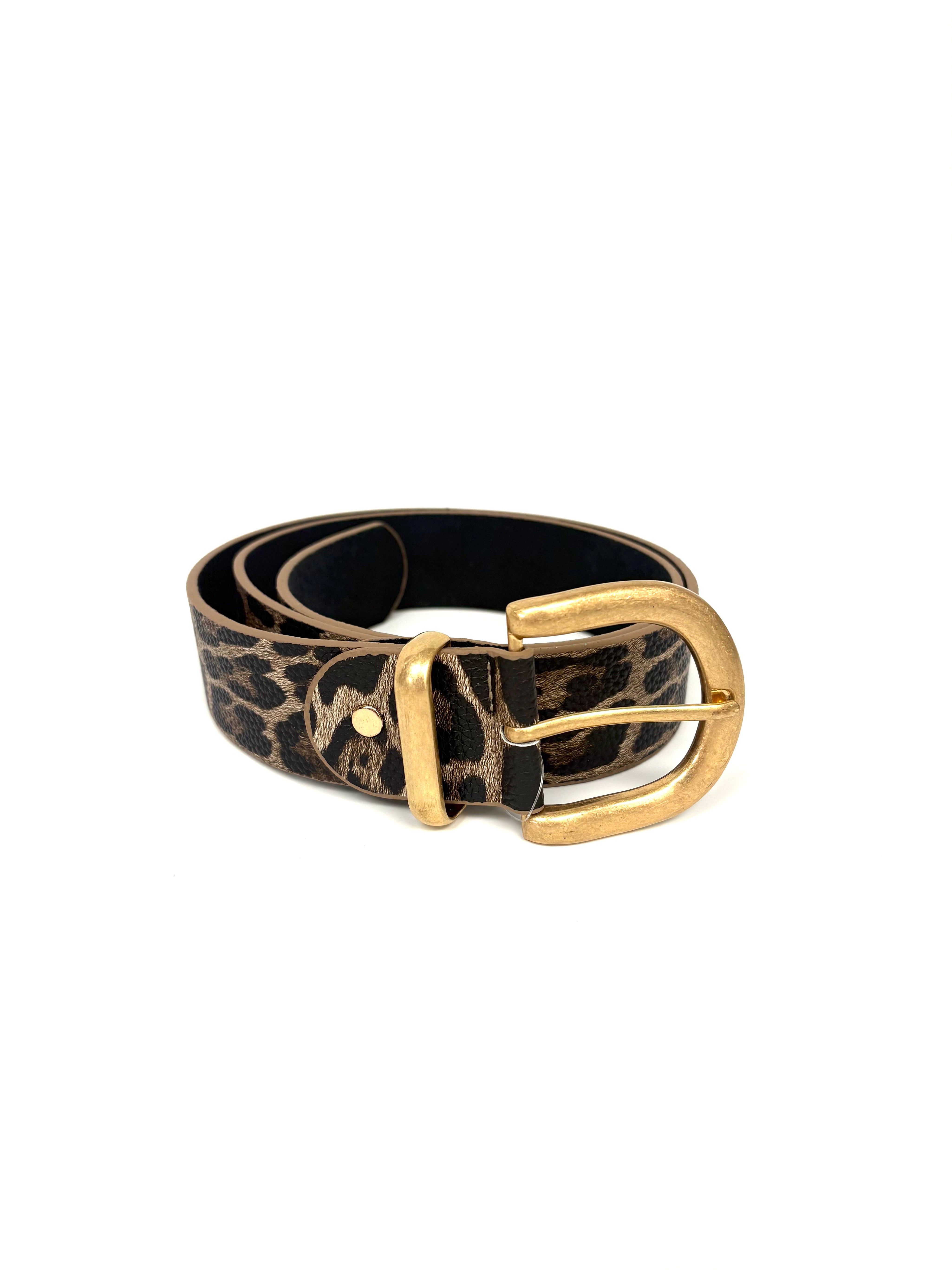 Ceinture Imprimée Léopard
