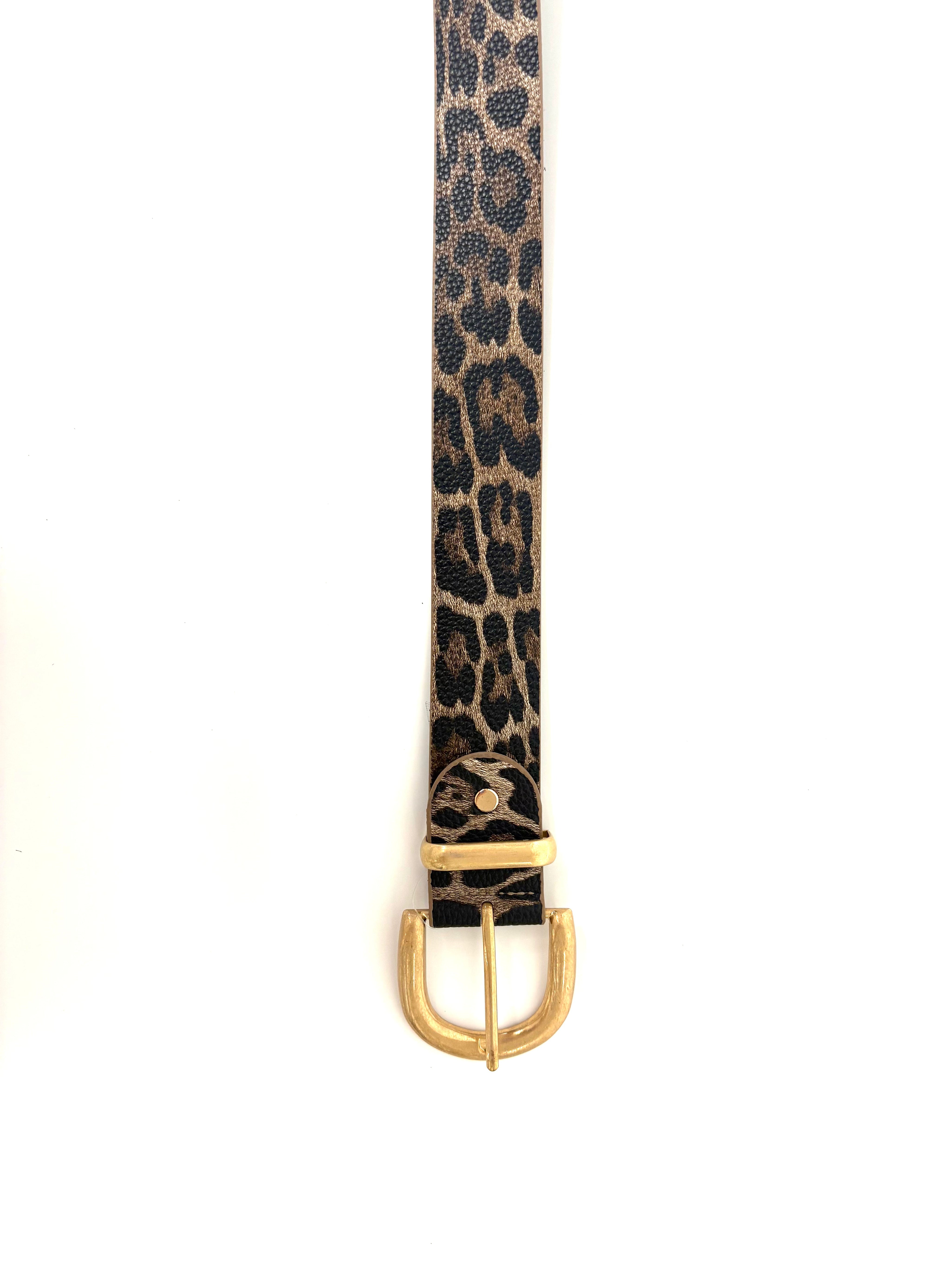 Ceinture Imprimée Léopard