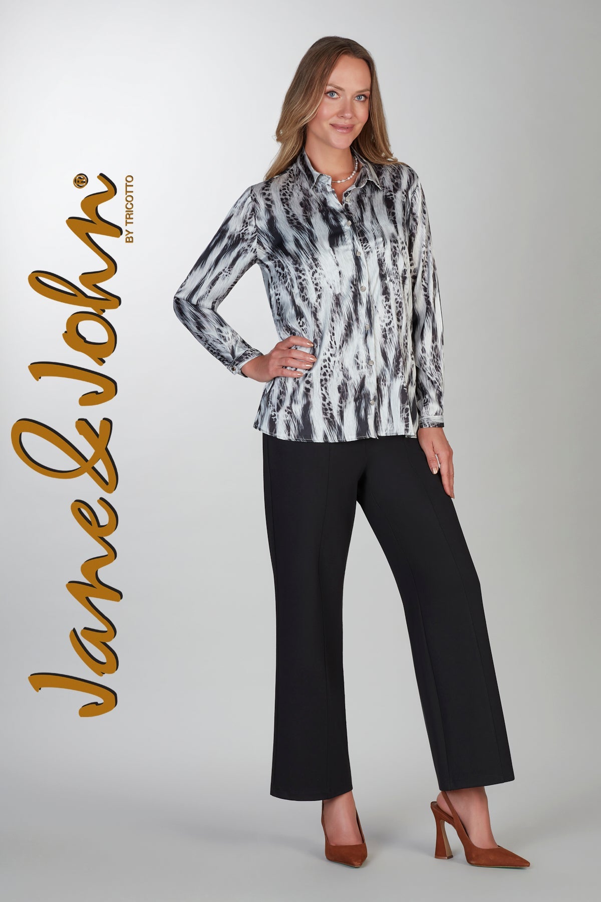 Blouse Imprimés en Satin