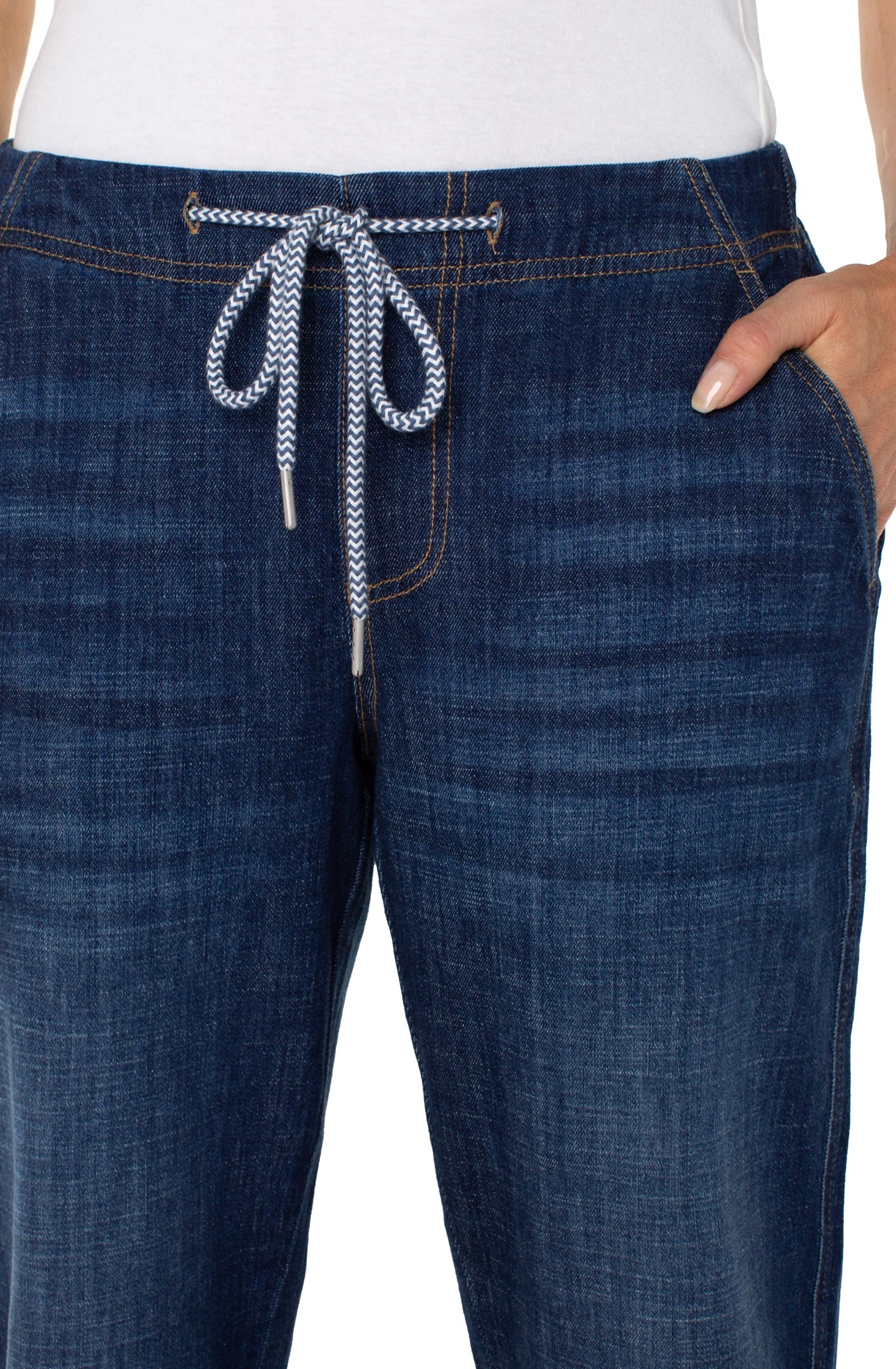 Joggeur en Jeans Coupe Relax