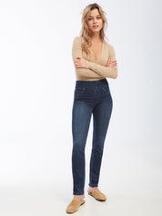 Jeans à enfiler Jambes Étroites Confort Extrême