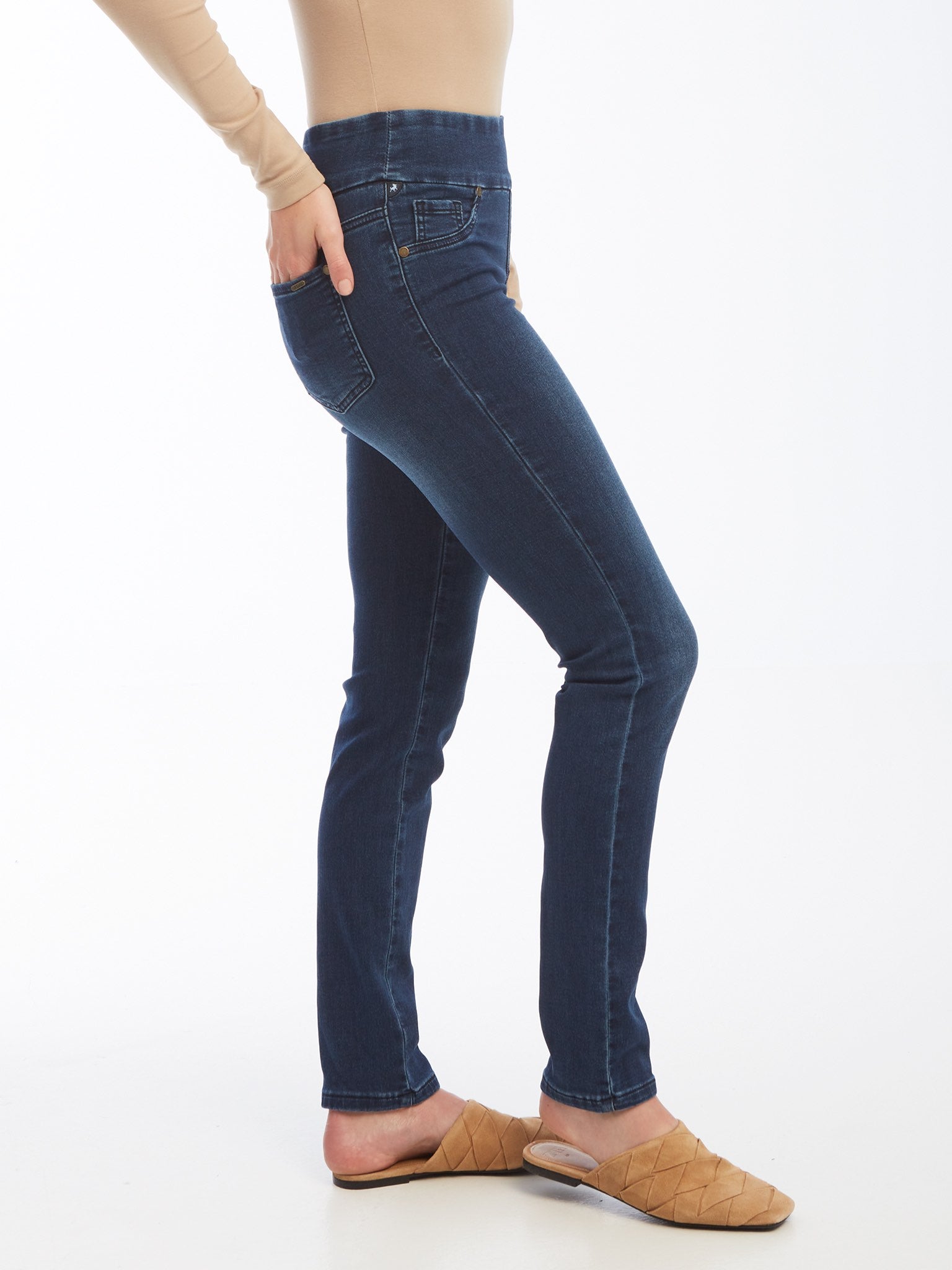 Jeans à enfiler Jambes Étroites Confort Extrême