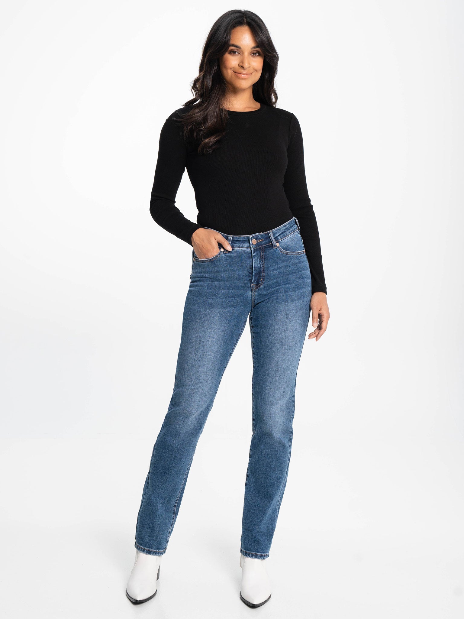 Jeans Jambe Droite