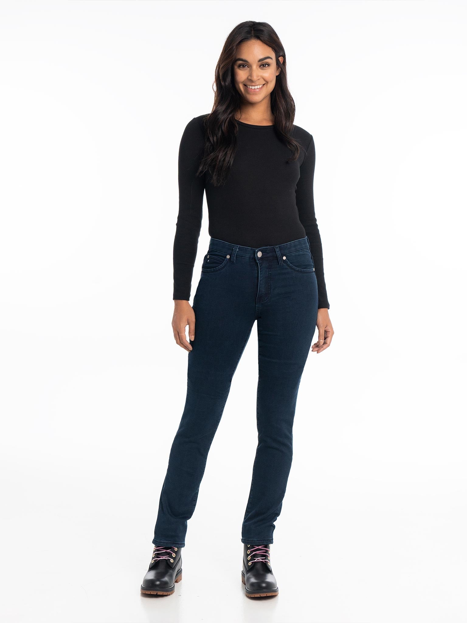 Jeans Amincissant Jambes Droites