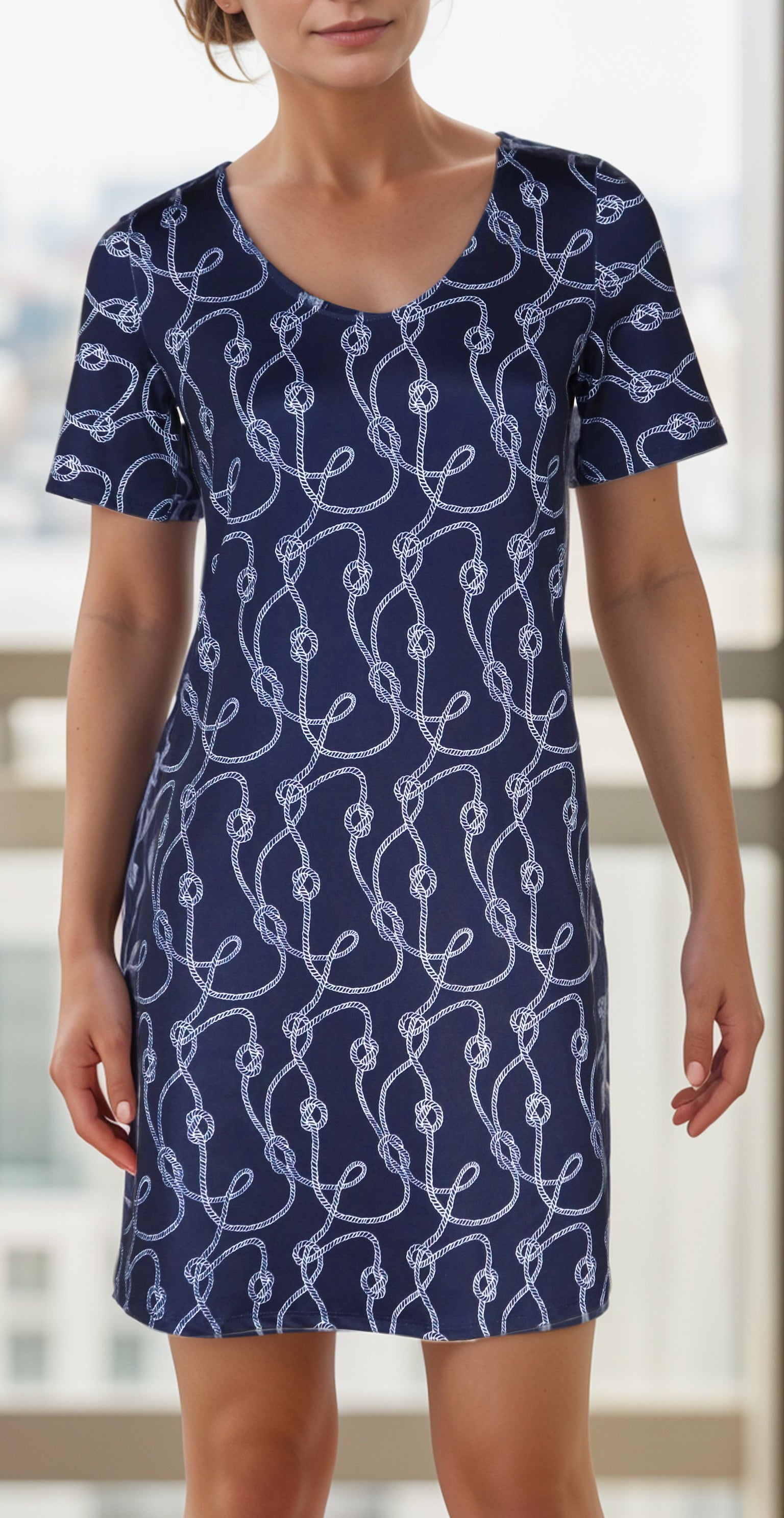 Robe Manches Courtes Ligne A