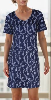 Robe Manches Courtes Ligne A