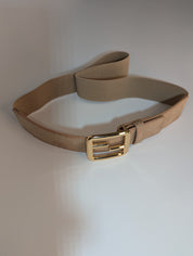 Ceinture Élastique Boucle Doré