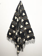 Foulard Carreaux avec Coeurs