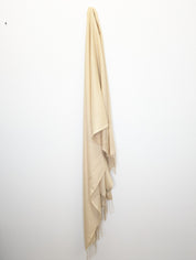 Foulard Léger Uni à Franges