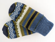 Mitaine Vert et Bleu