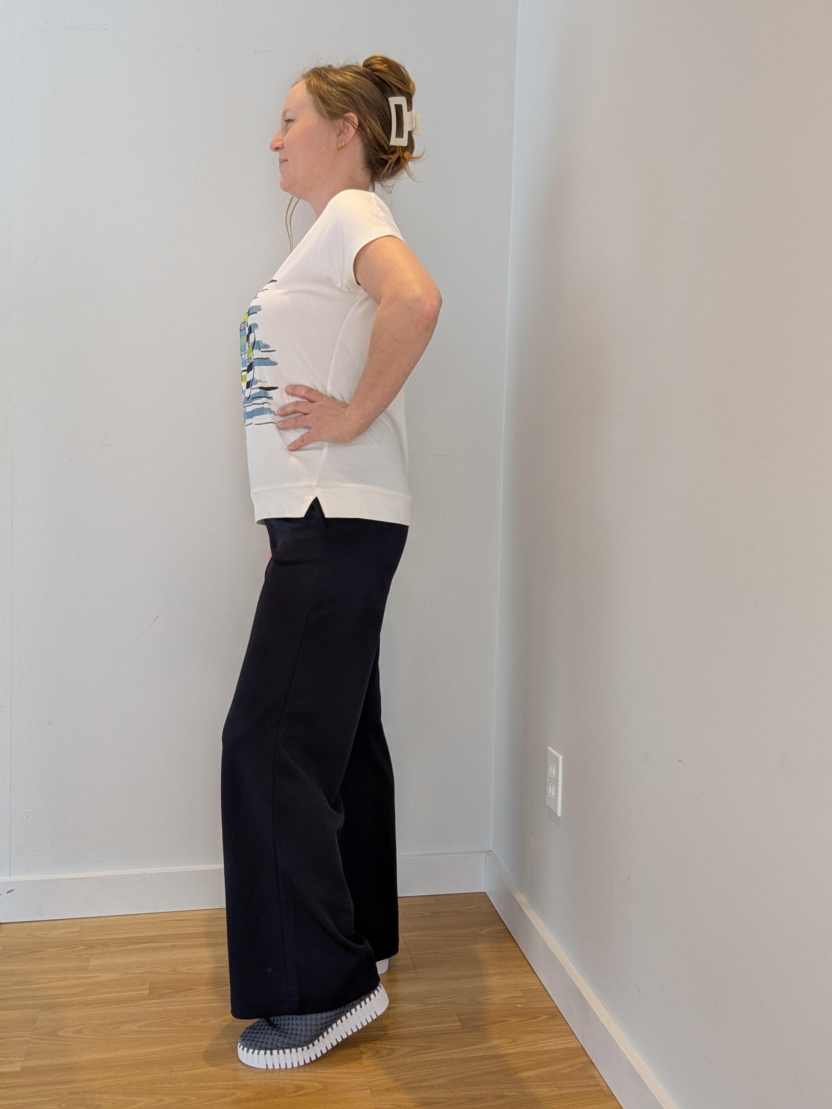 Chandail Manches Courtes Rayé Avec Coeur