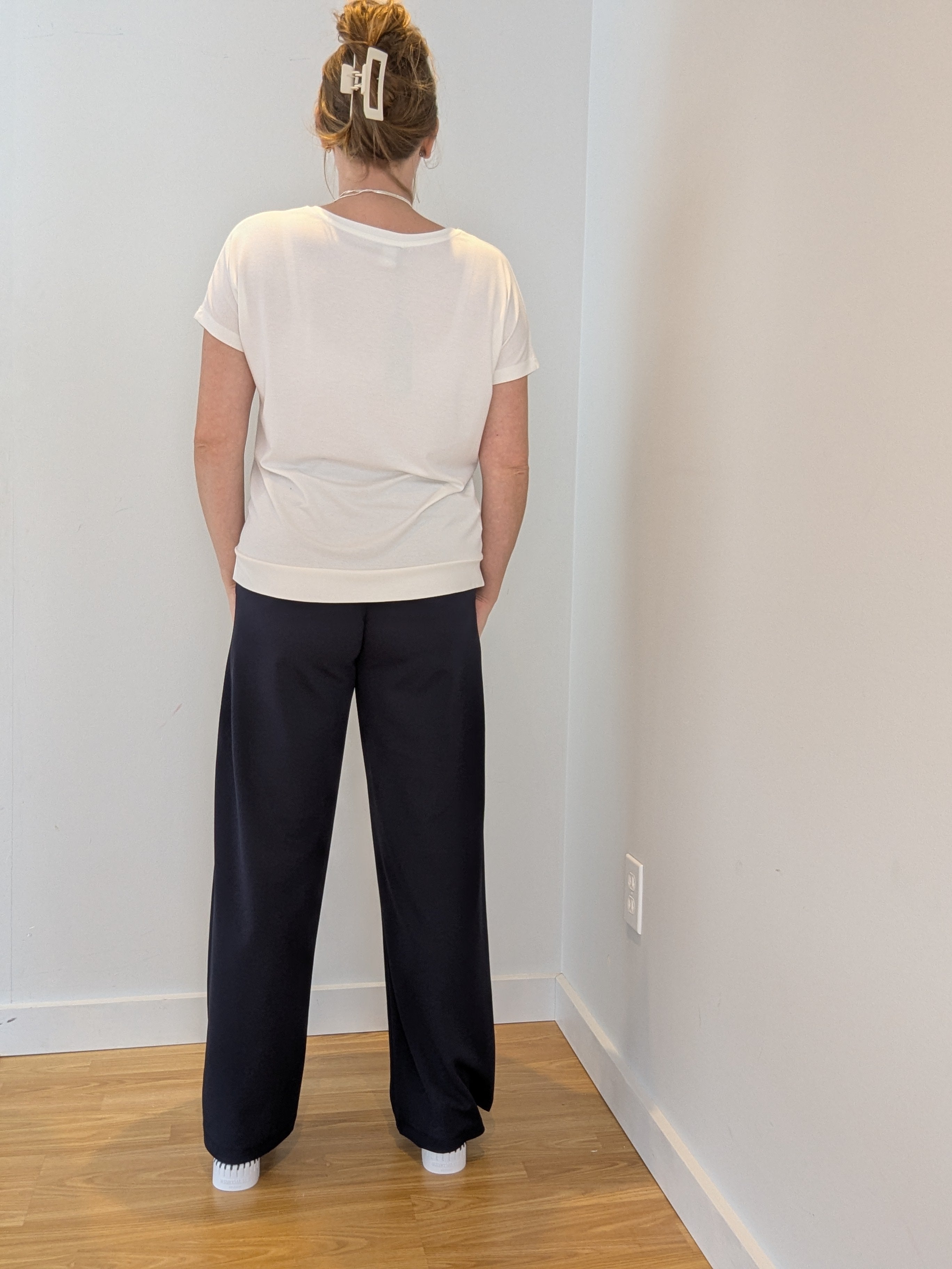 Chandail Manches Courtes Rayé Avec Coeur