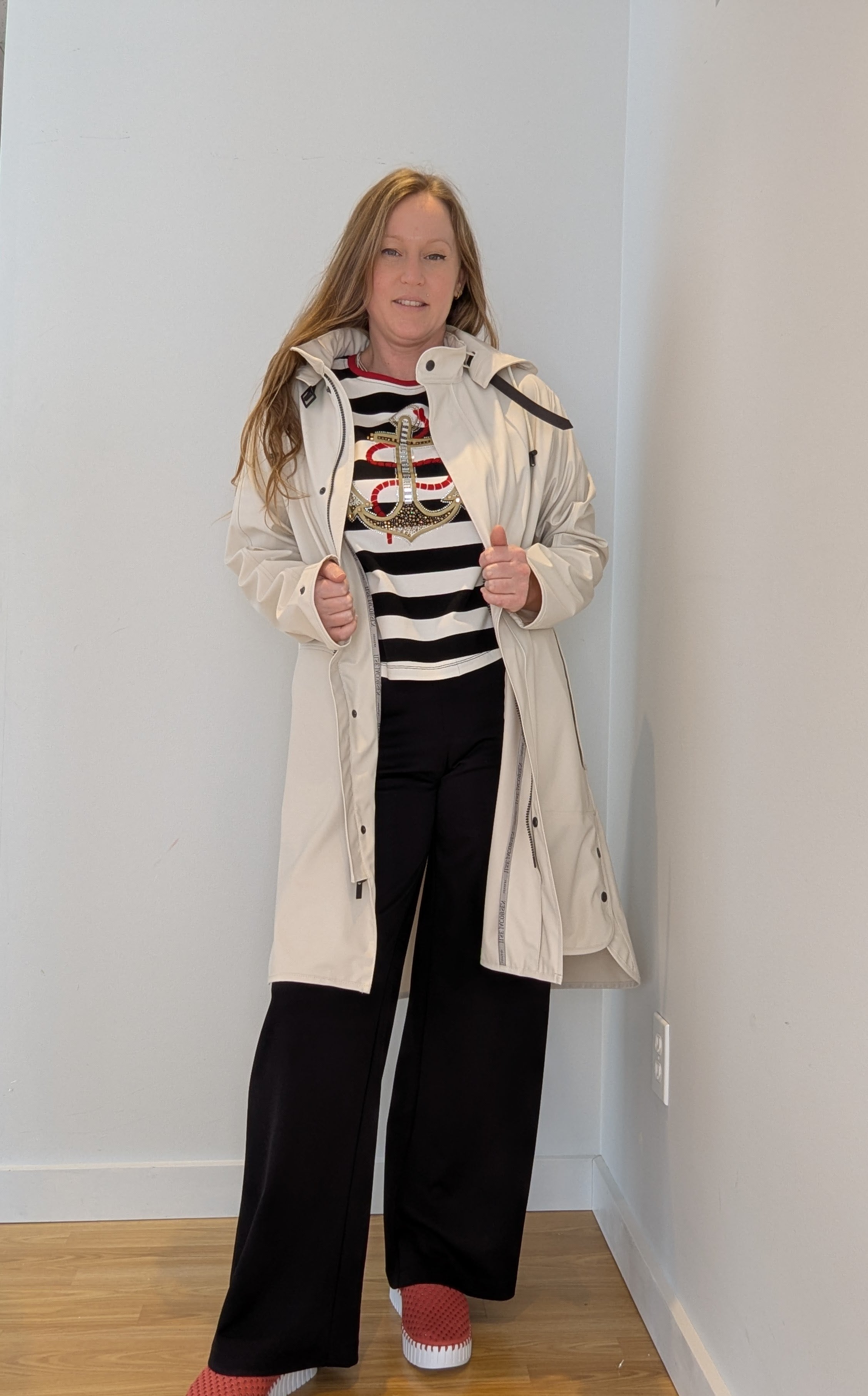 Chandail Rayé Avec Encre