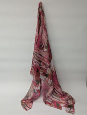 Foulard Imprimé Feuilles d'Automne