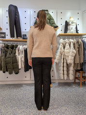 Cardigan Style Veston Noisette à Poches