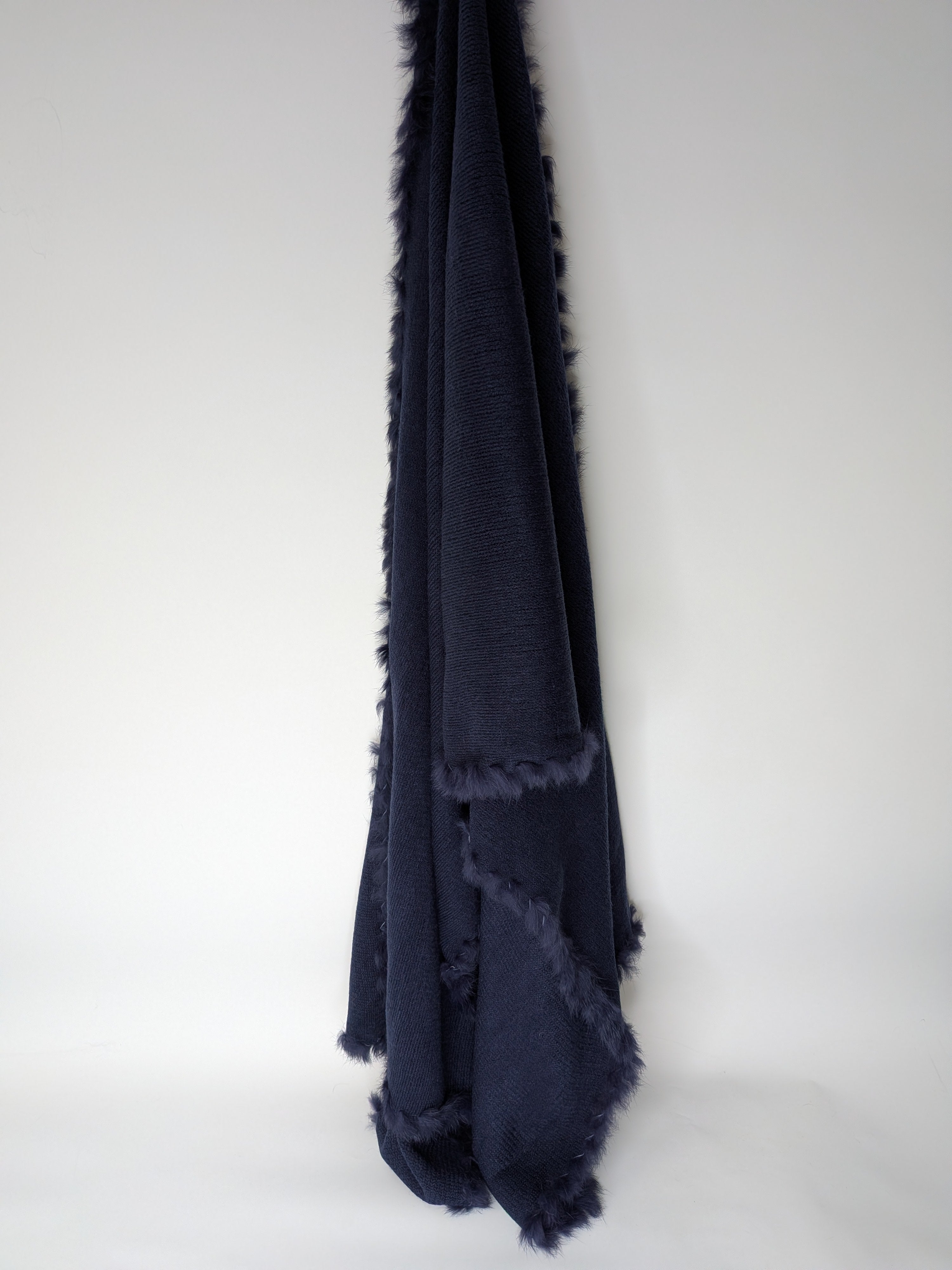 Foulard à Bordure en Lapin