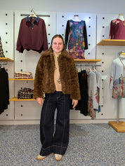Manteau en Fausse Fourrure