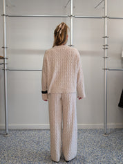 Chandail en Tricot Torsadé