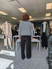 Cardigan en Tricot Effet Tweed
