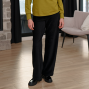 Pantalon Palazzo Rigaud en Velours Côtelé