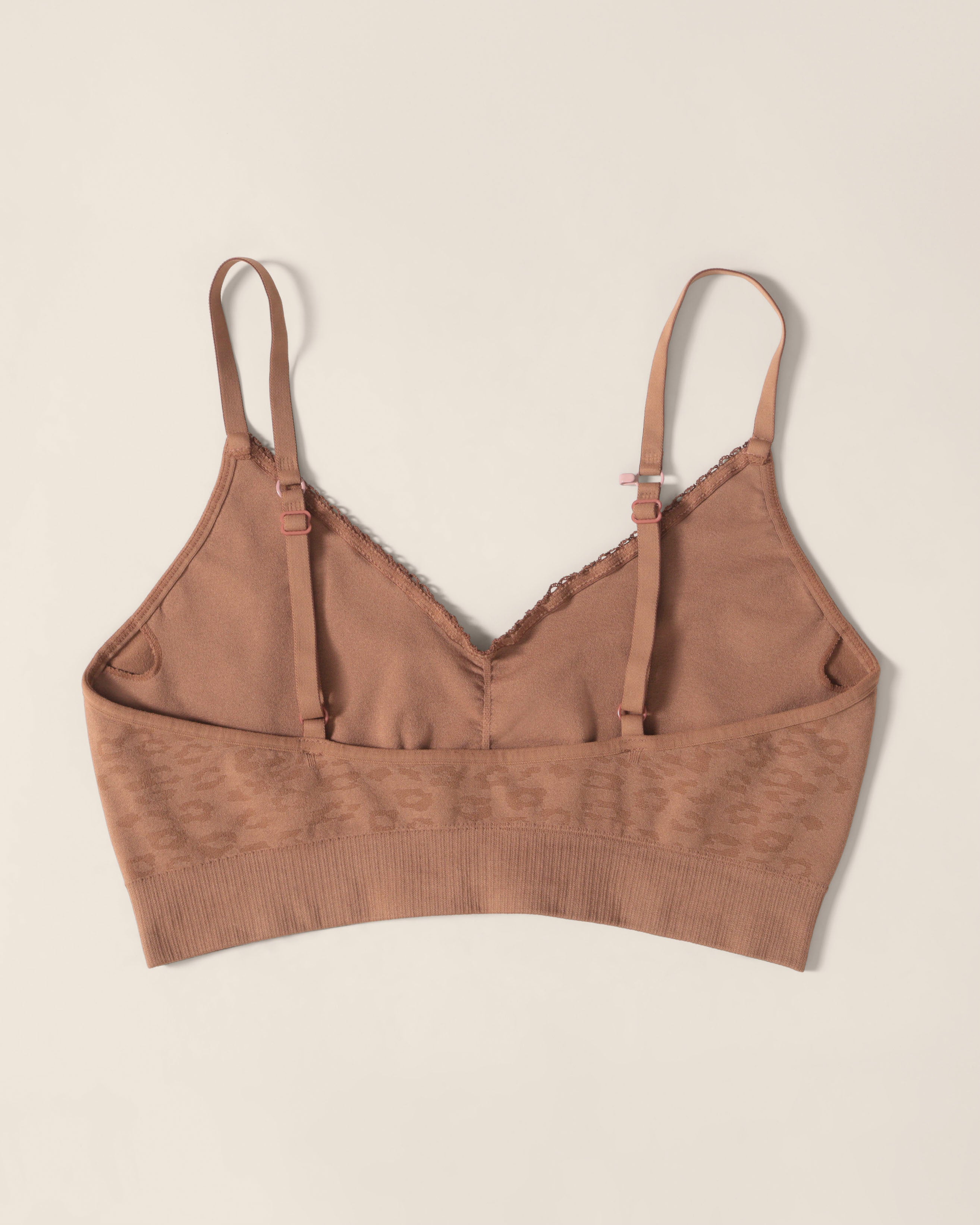 Bralette sans Coutures Motif Léopard