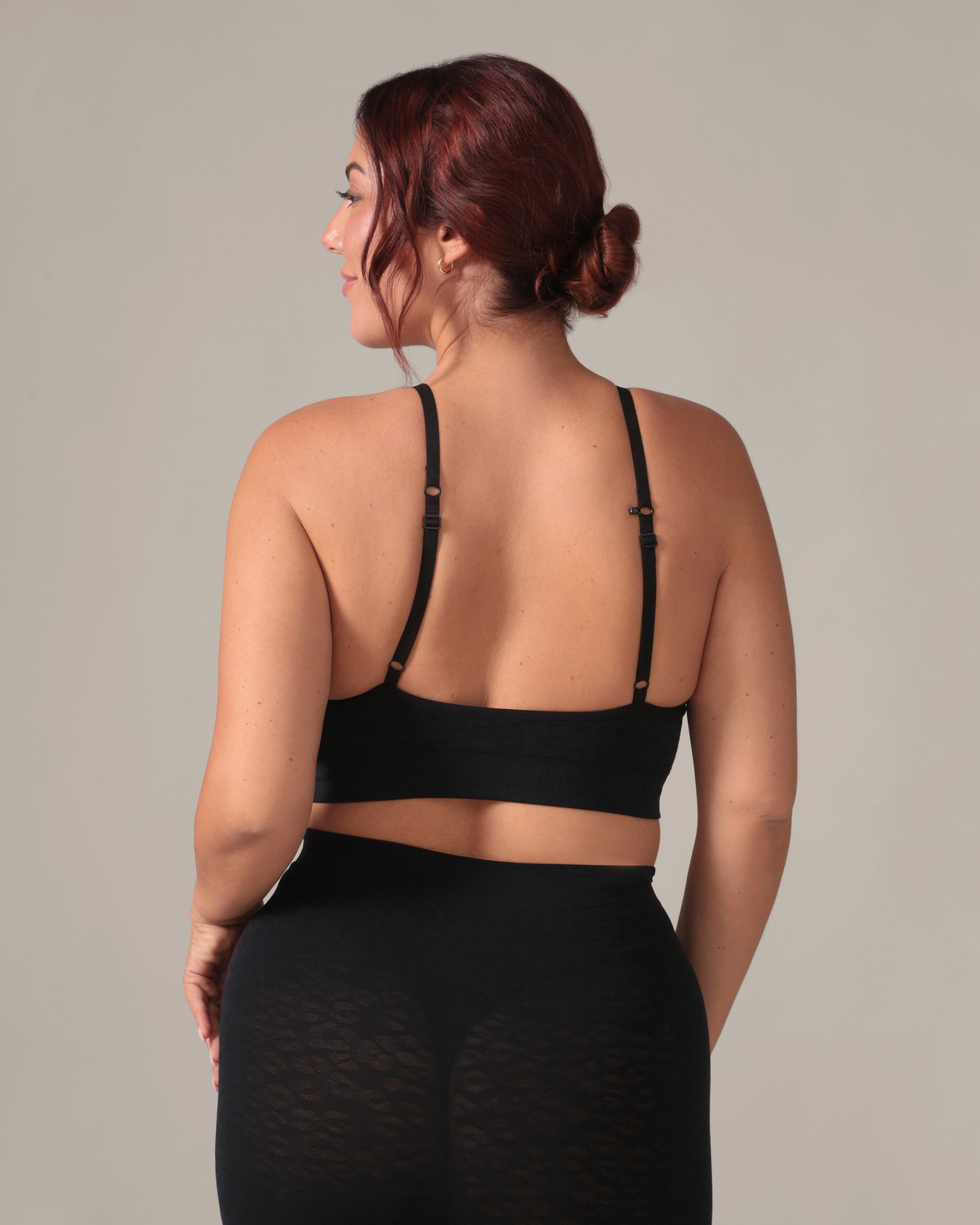 Bralette sans Coutures Motif Léopard
