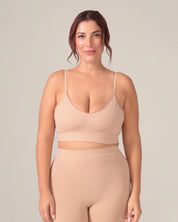 Bralette sans Coutures Motif Léopard