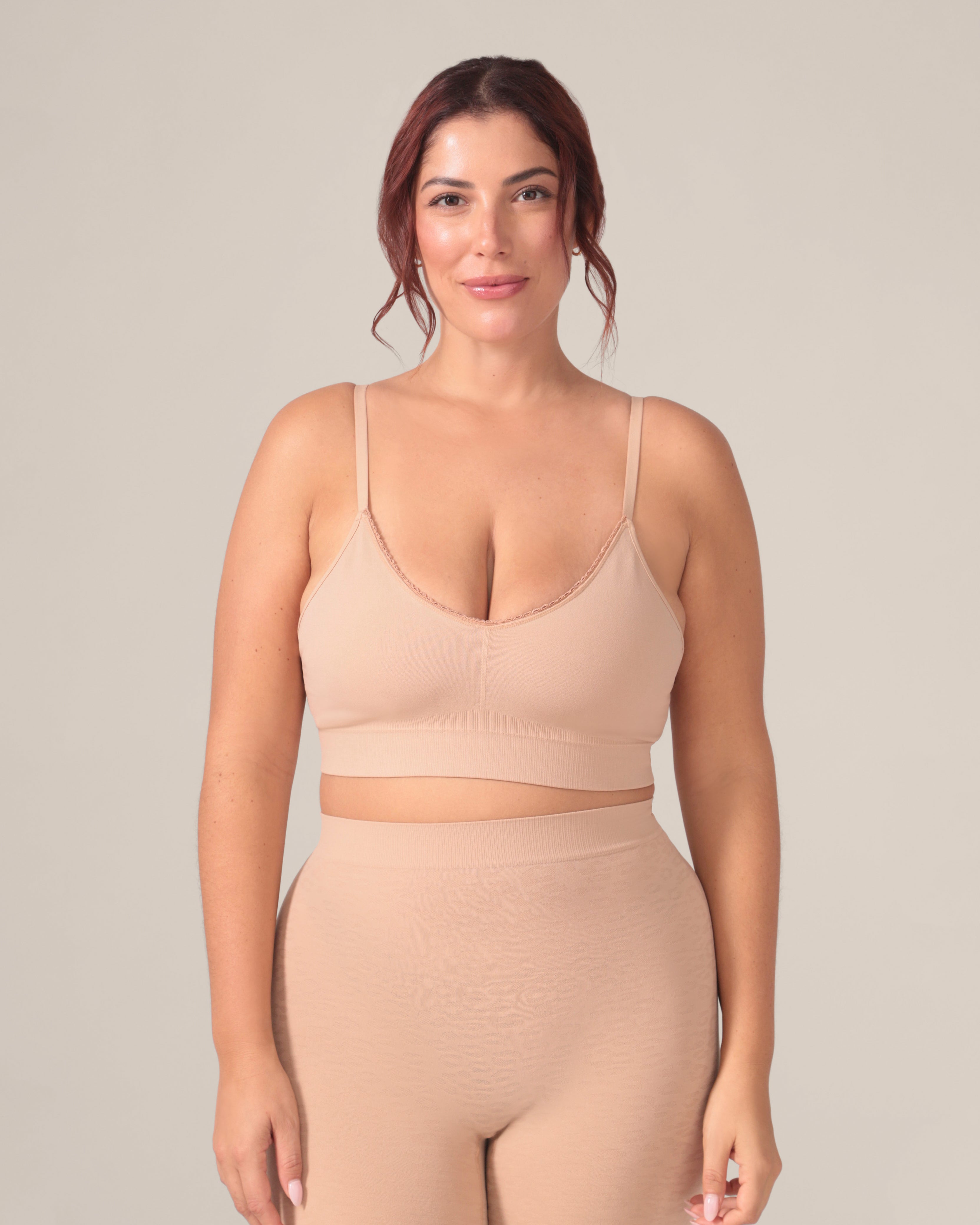 Bralette sans Coutures Motif Léopard