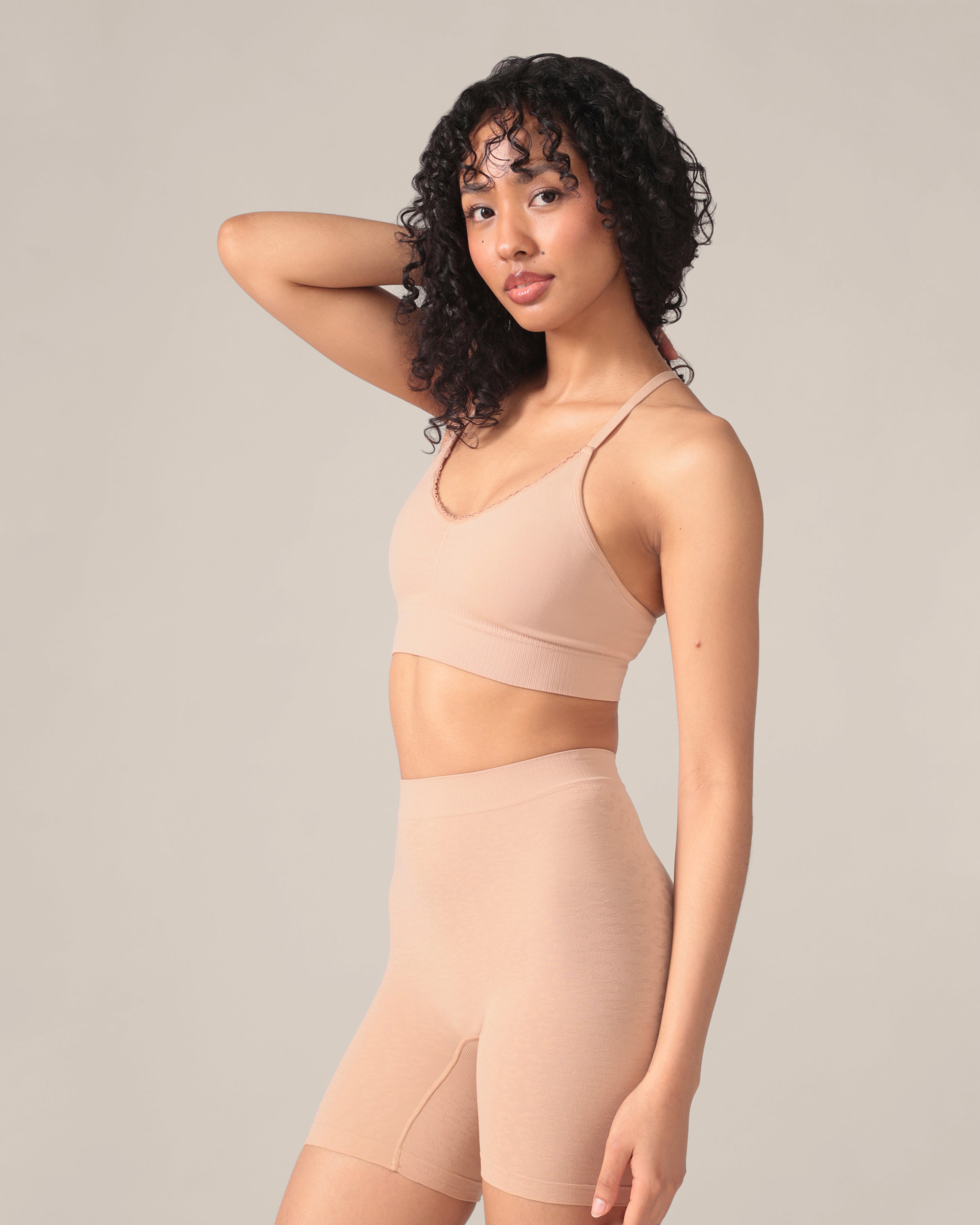 Bralette sans Coutures Motif Léopard