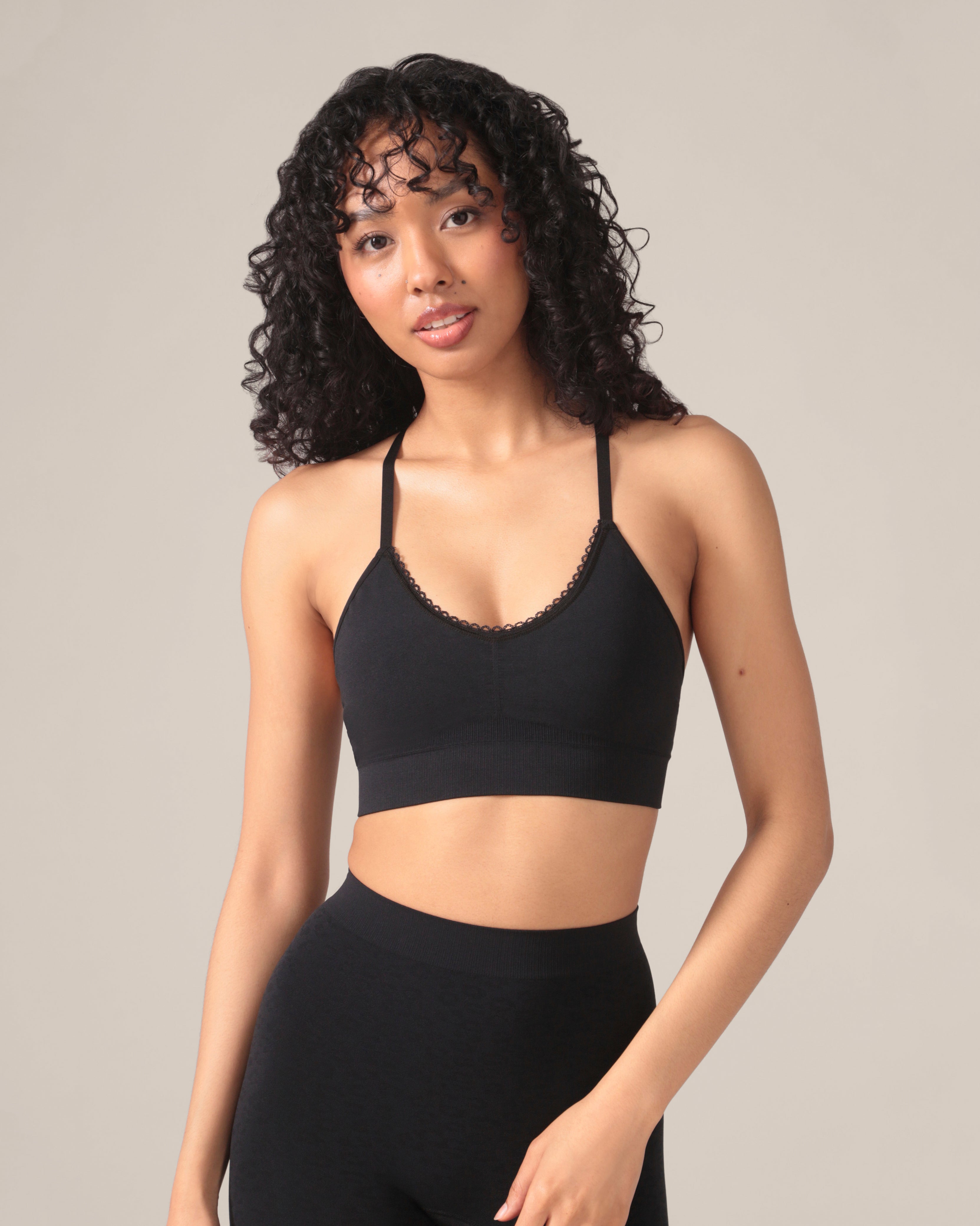 Bralette sans Coutures Motif Léopard