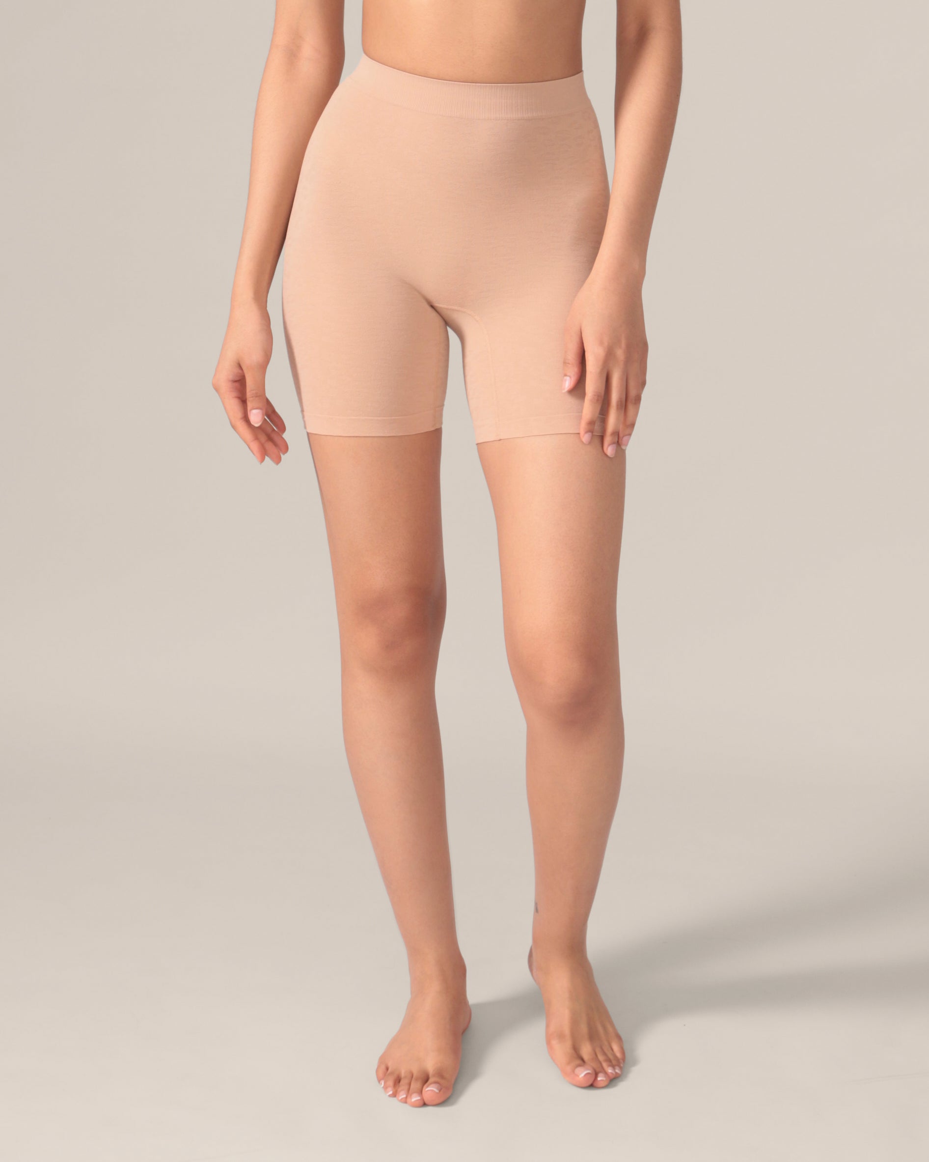 Short Sans Couture Motif Léopard